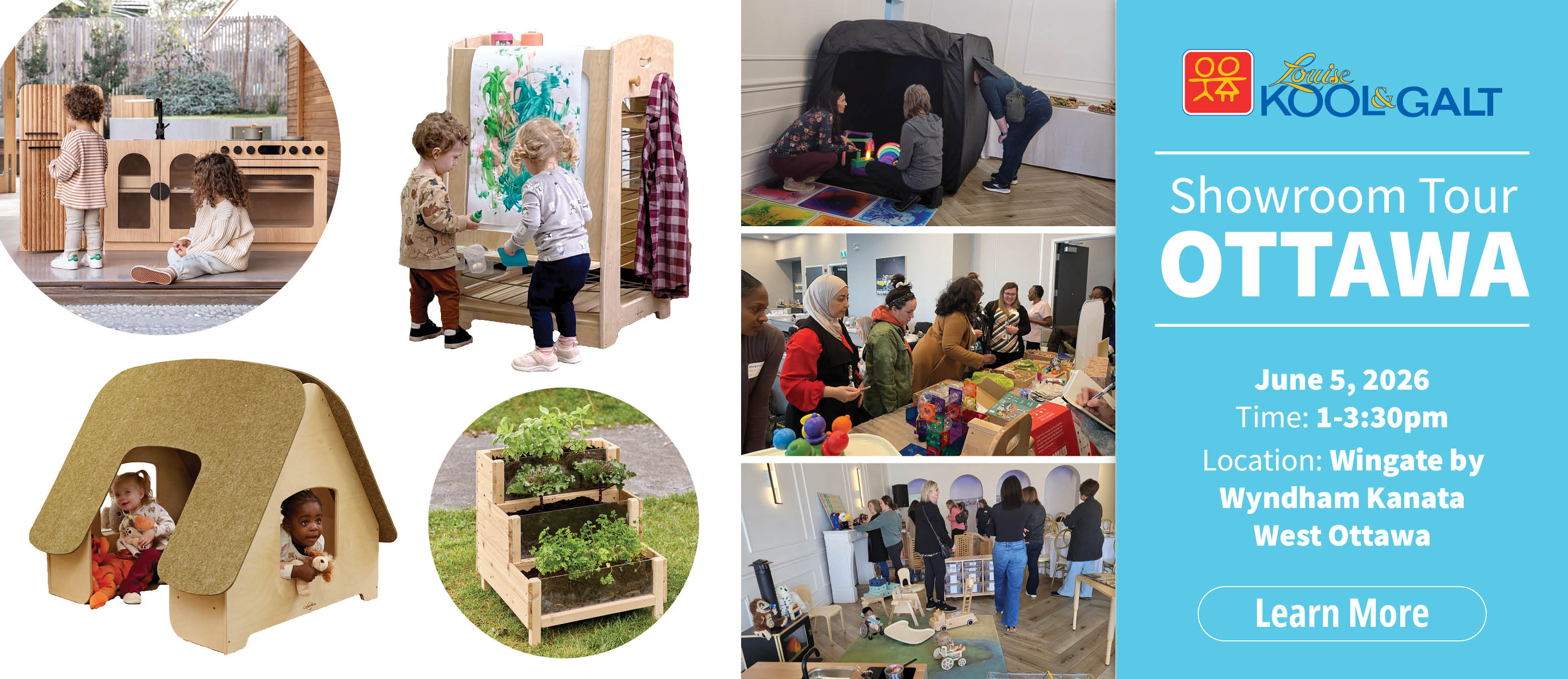 Banner for the LKG Showroom Tour in Ottawa on June 5, 2026. Click to learn more