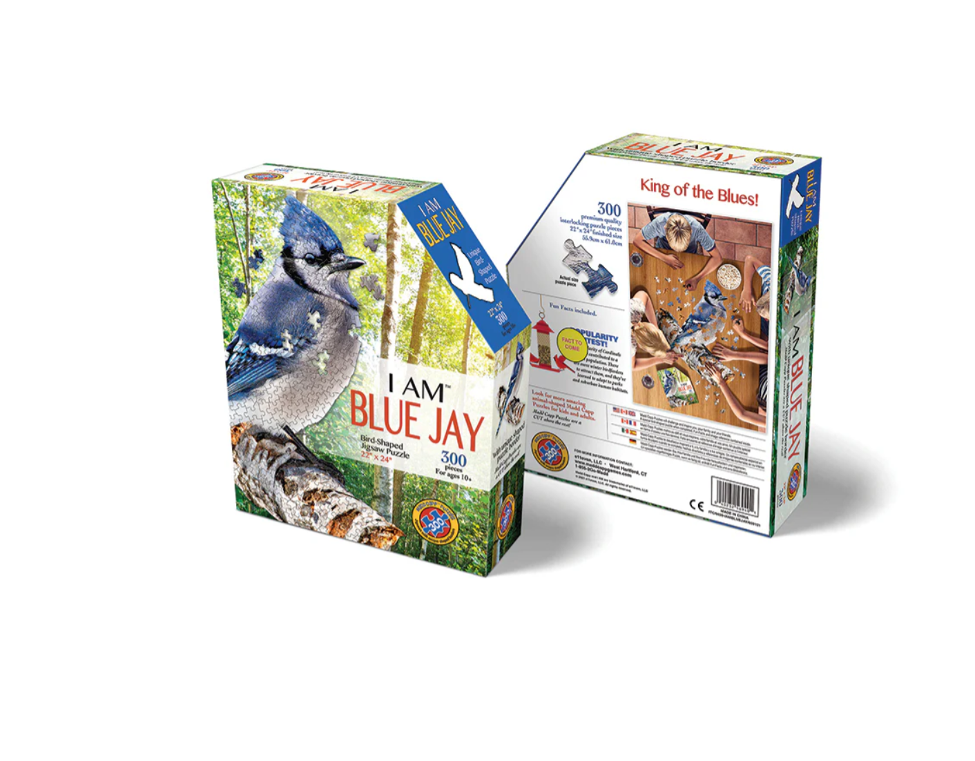 I AM Blue Jay Puzzle, 300 pieces