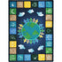 AS IS - One World Rug 5'4" x 7'8" - louisekool