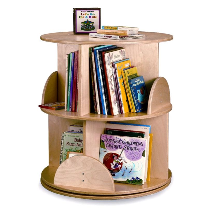 AS IS Two Level Carousel Furnishings Louise Kool & Galt for child care day care primary classrooms