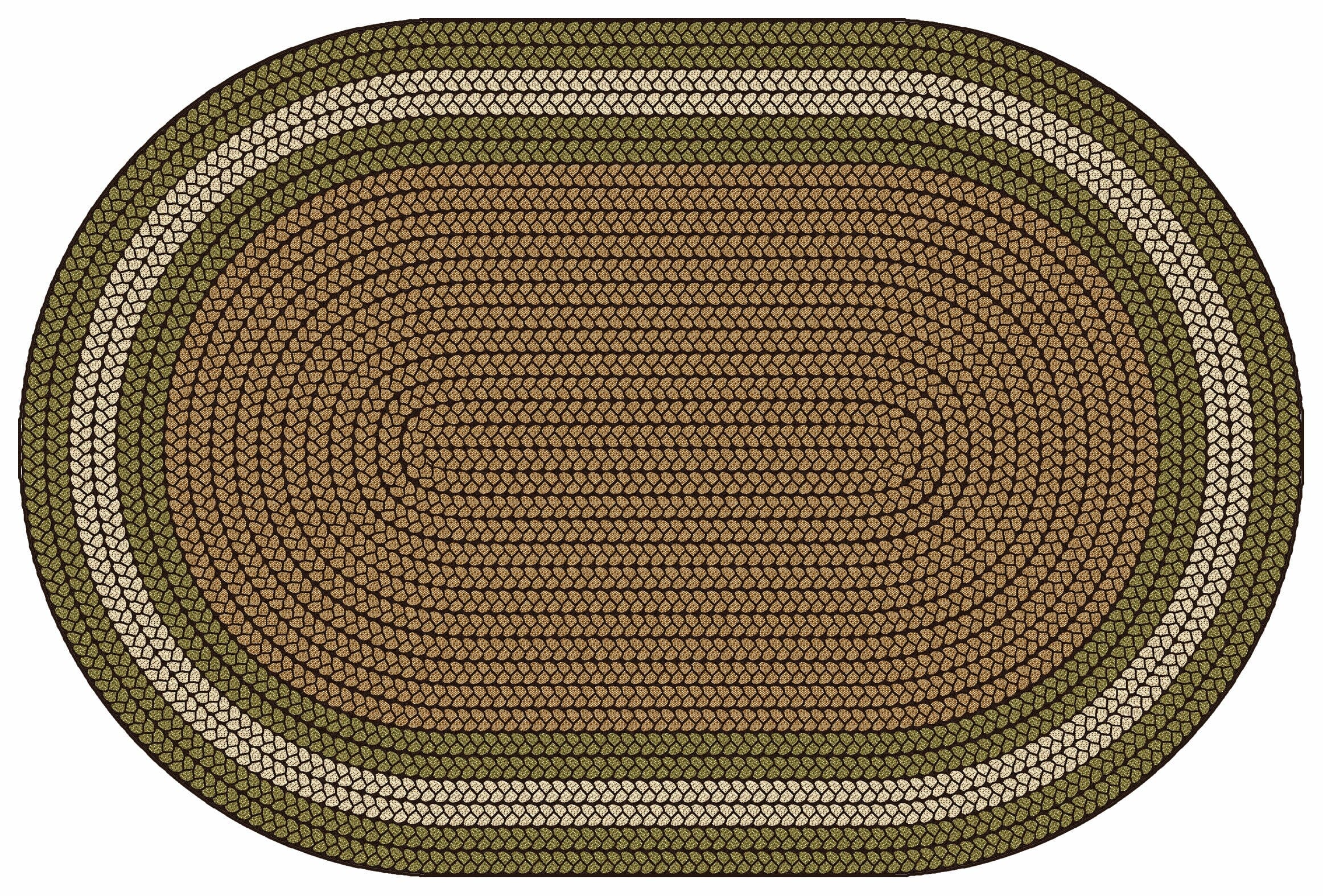 Braidful Nature Rug - louisekool