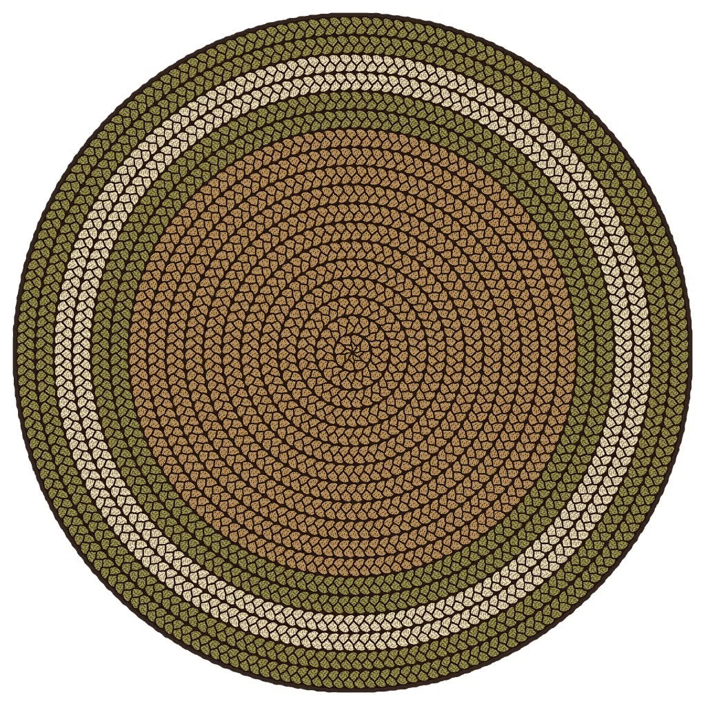 Braidful Nature Rug - louisekool