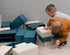 Building Blocks Blue/Grey - 26pcs - louisekool