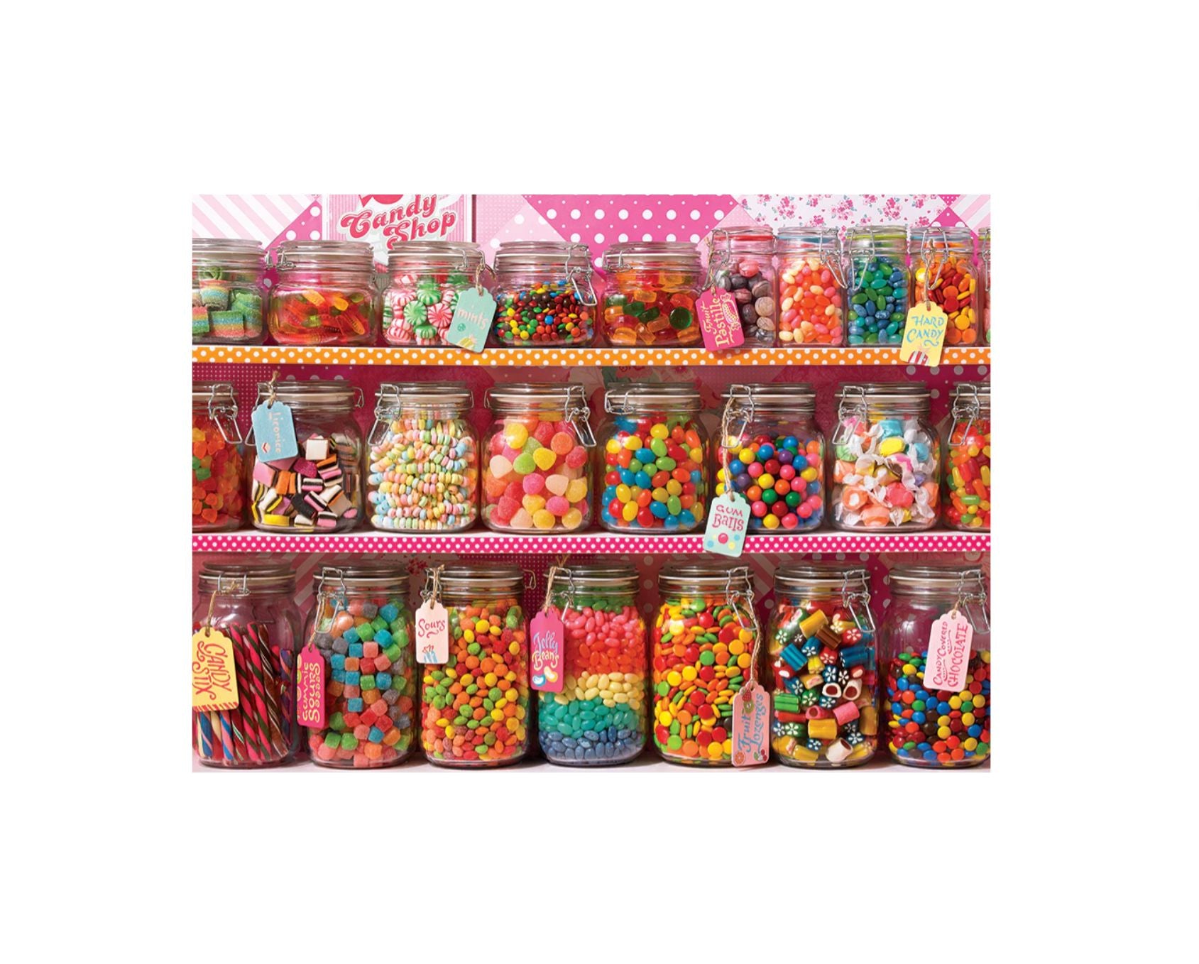 Candy Counter puzzle, 350 Pieces Puzzles Louise Kool & Galt for child care day care primary classrooms