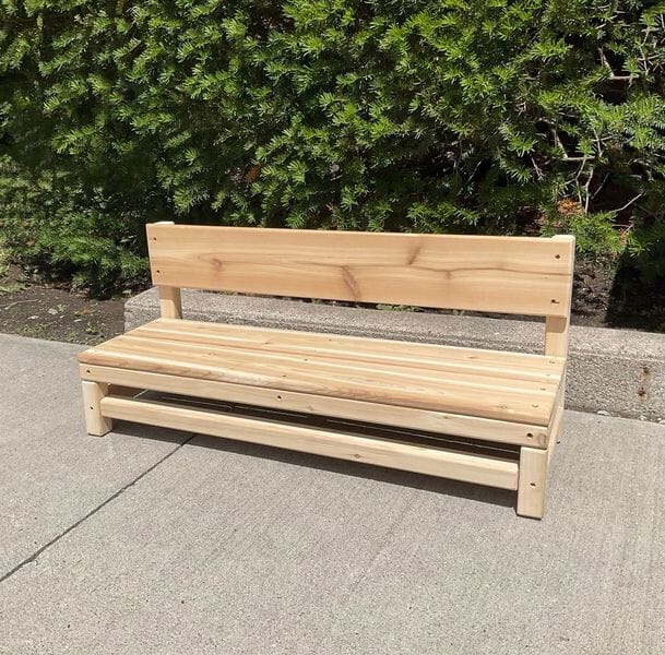 Cedar Toddler Bench - louisekool