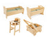 Classic Doll Furniture - Set of 4 - louisekool