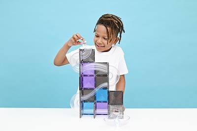 Connetix Galaxy Ball Run - 61pcs Blocks Louise Kool & Galt for child care day care primary classrooms