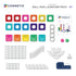 Connetix Magnetic Ball Launcher Pack - 47 pcs - louisekool