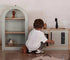 Contemporary Mini Kitchen Island - Sage - louisekool