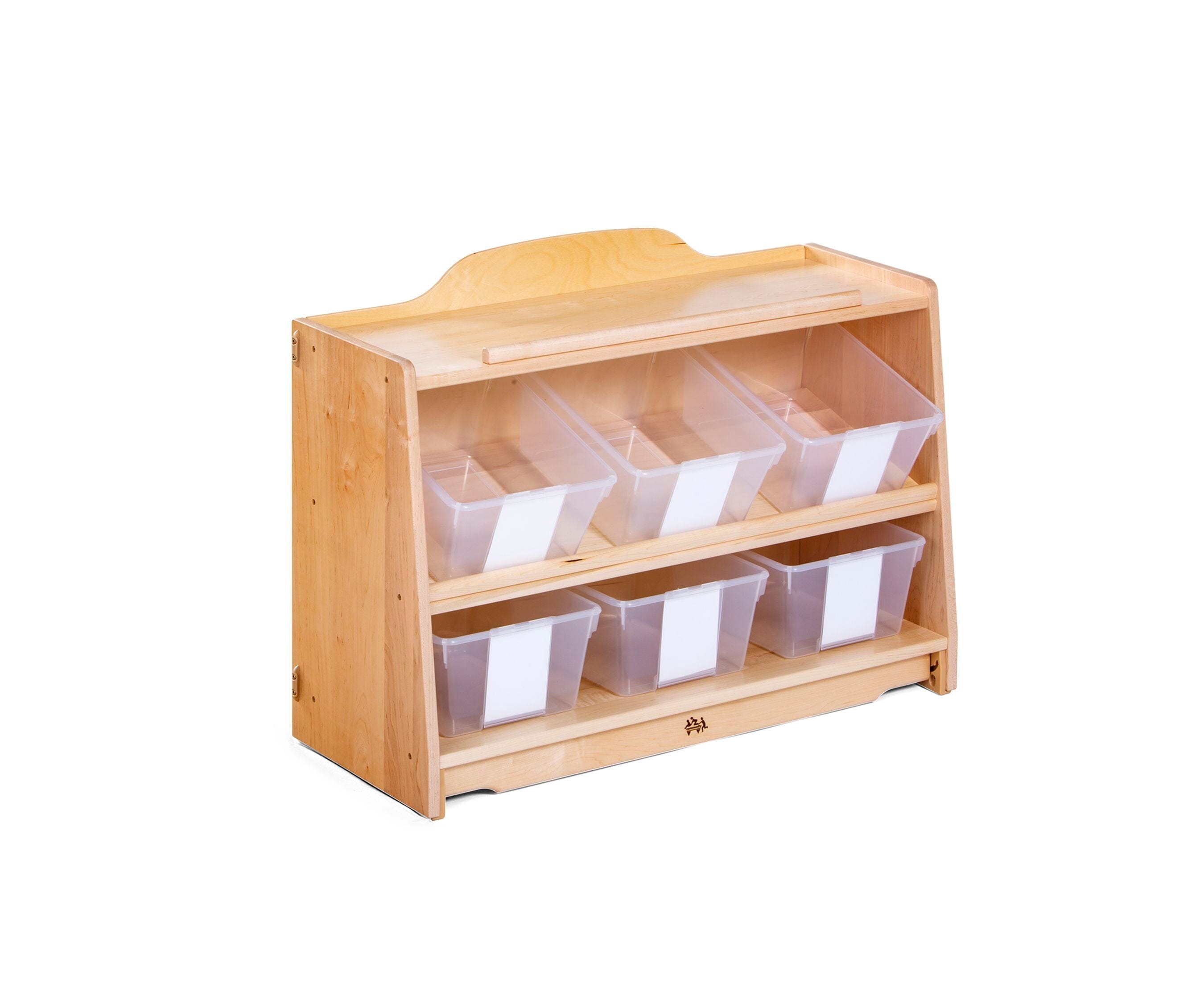 Craft Shelf 3 for 6 Totes/Baskets - louisekool