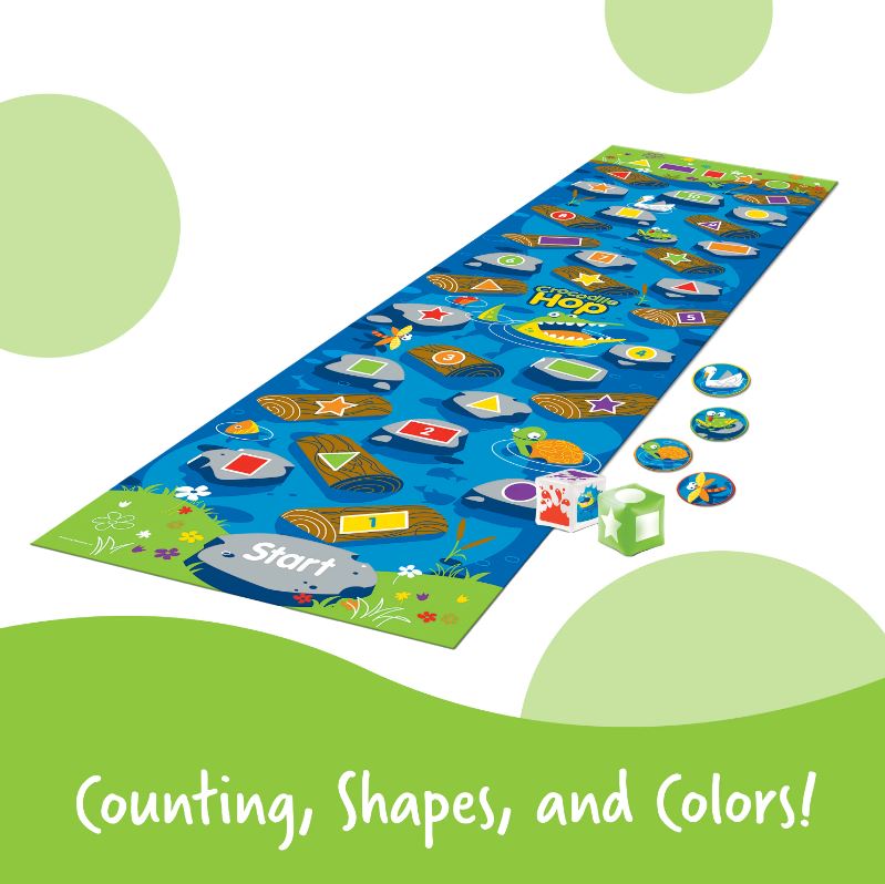 Crocodile Hop Floor Game Louise Kool & Galt for child care day care primary classrooms