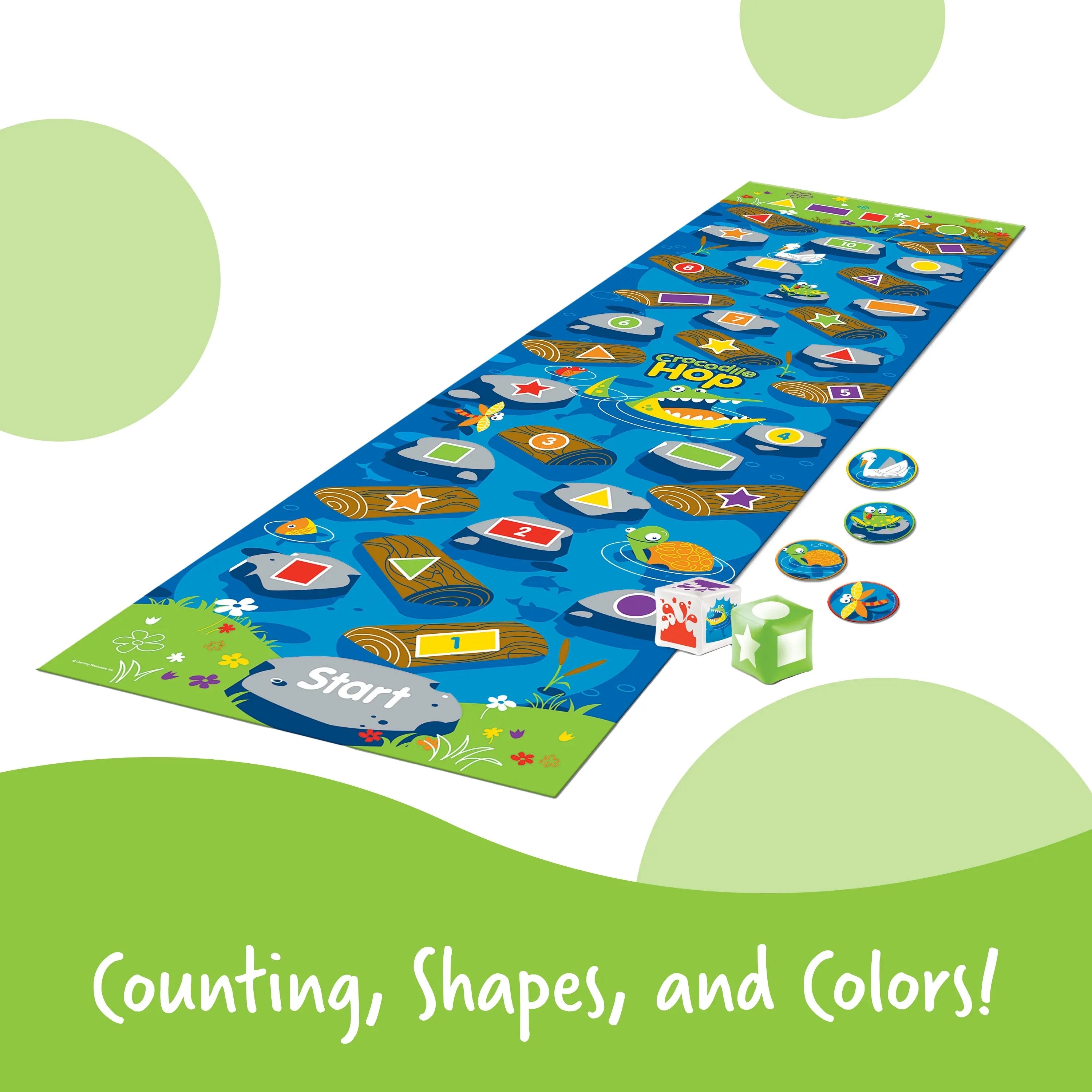 Crocodile Hop Floor Game - louisekool