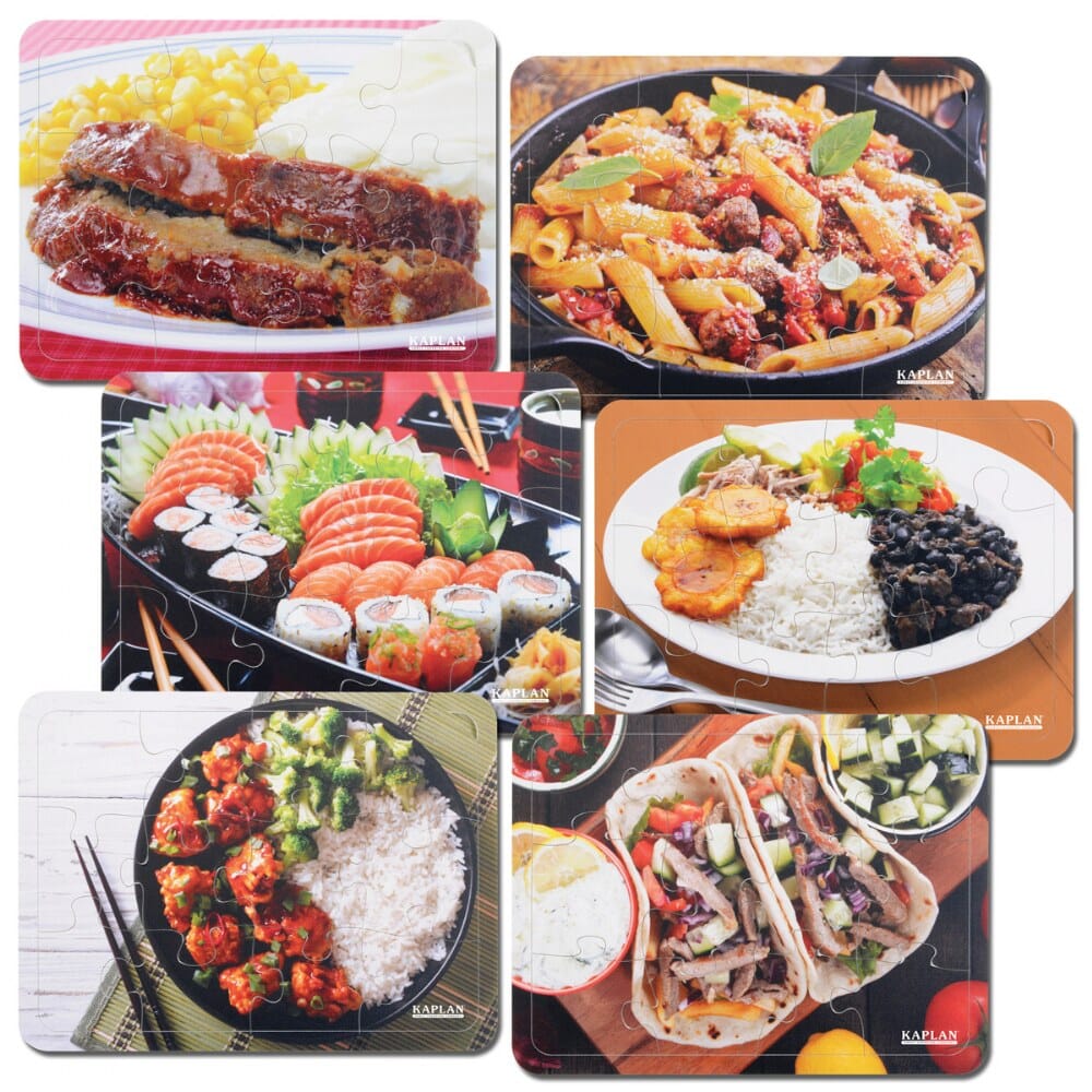 Cultural Food Puzzle Set - louisekool