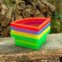 Discovery Colour Quadrant Trays & Stand - louisekool