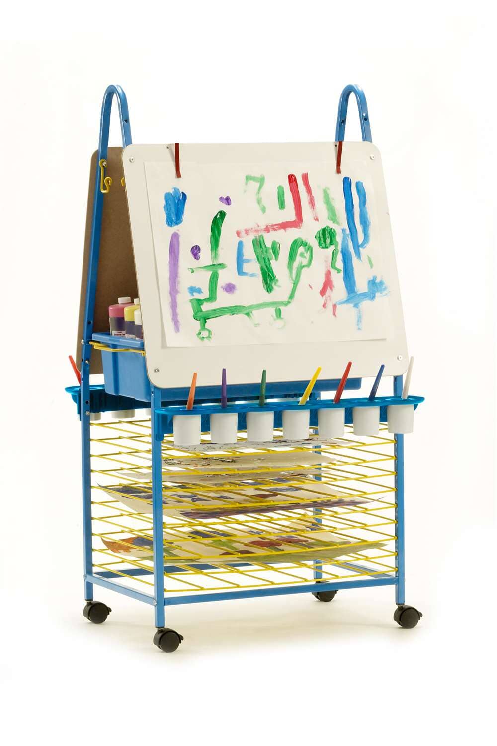 Double-Sided Art Easel Furnishings Copernicus for child care day care primary classrooms