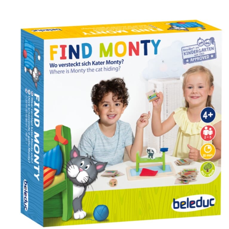Finding Monty toys Louise Kool & Galt for child care day care primary classrooms