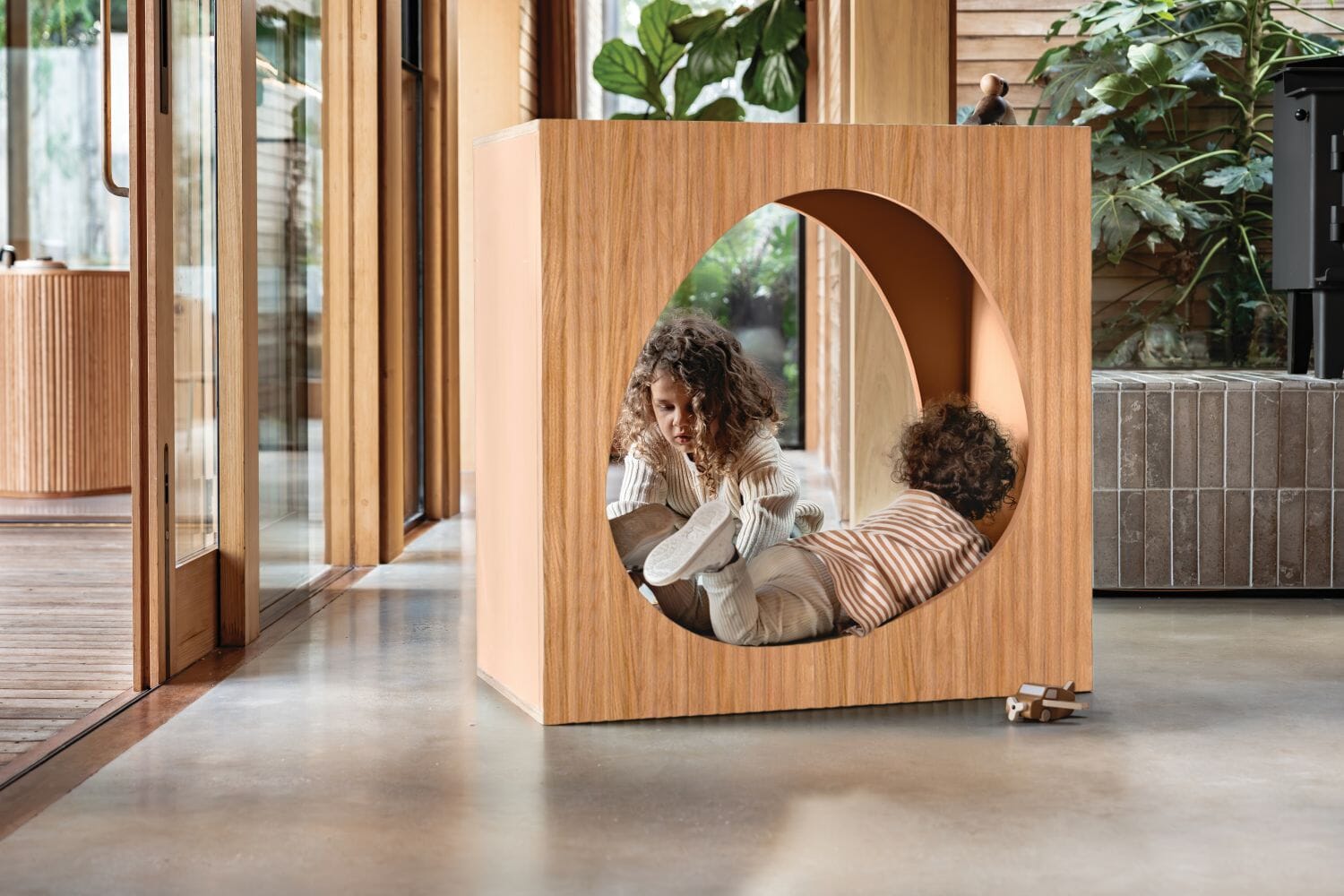 Fluted Nook Furnishings Kids By Design for child care day care primary classrooms