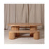 Fluted Oval Table with Fluted Benches - louisekool