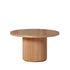 Fluted Round Table with 4 Chairs - louisekool