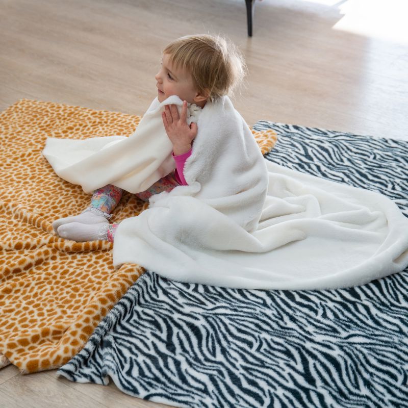 Furry Animal Print Fabrics - Set of 3 - louisekool
