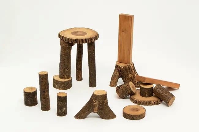 Giant Tree Blocks - Set of 18 - louisekool