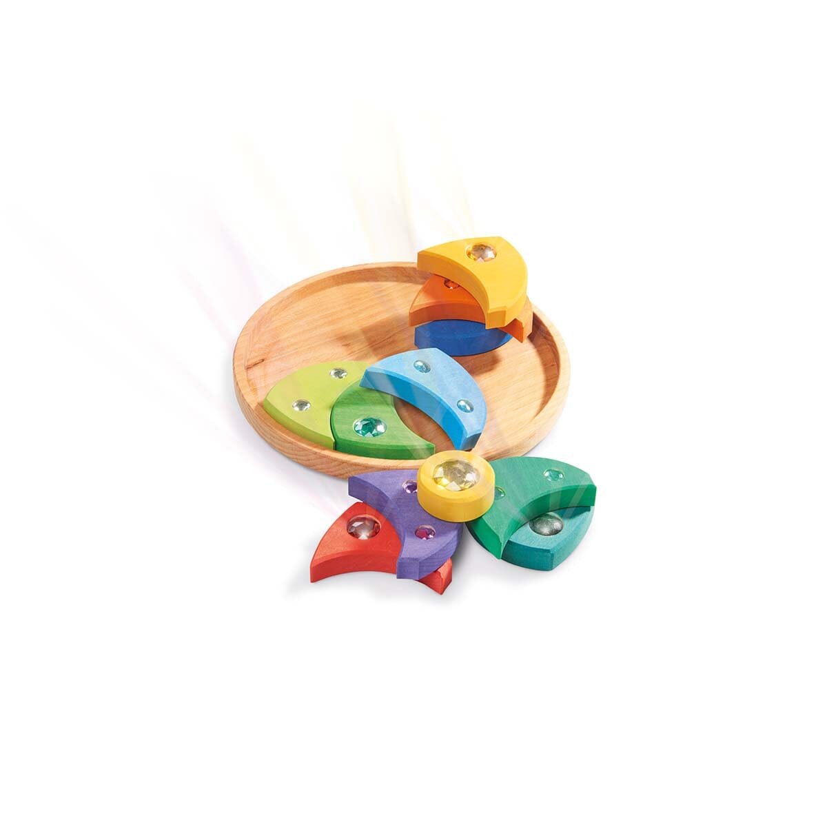 Glitter Spinning Top puzzle Puzzles Louise Kool & Galt for child care day care primary classrooms