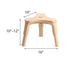 Grow-Right Stools by Community Playthings - louisekool