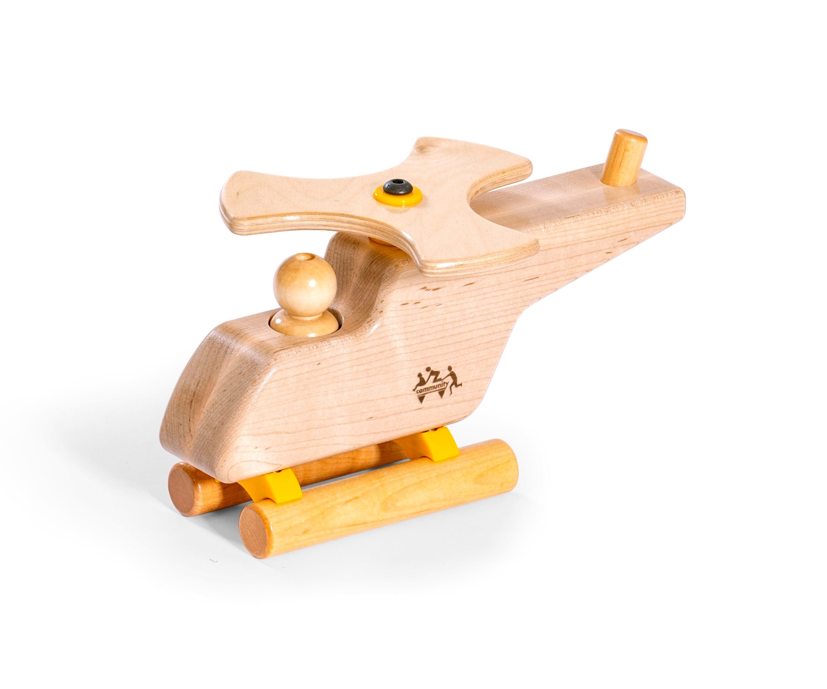 Helicopter and Villager by Community Playthings - louisekool