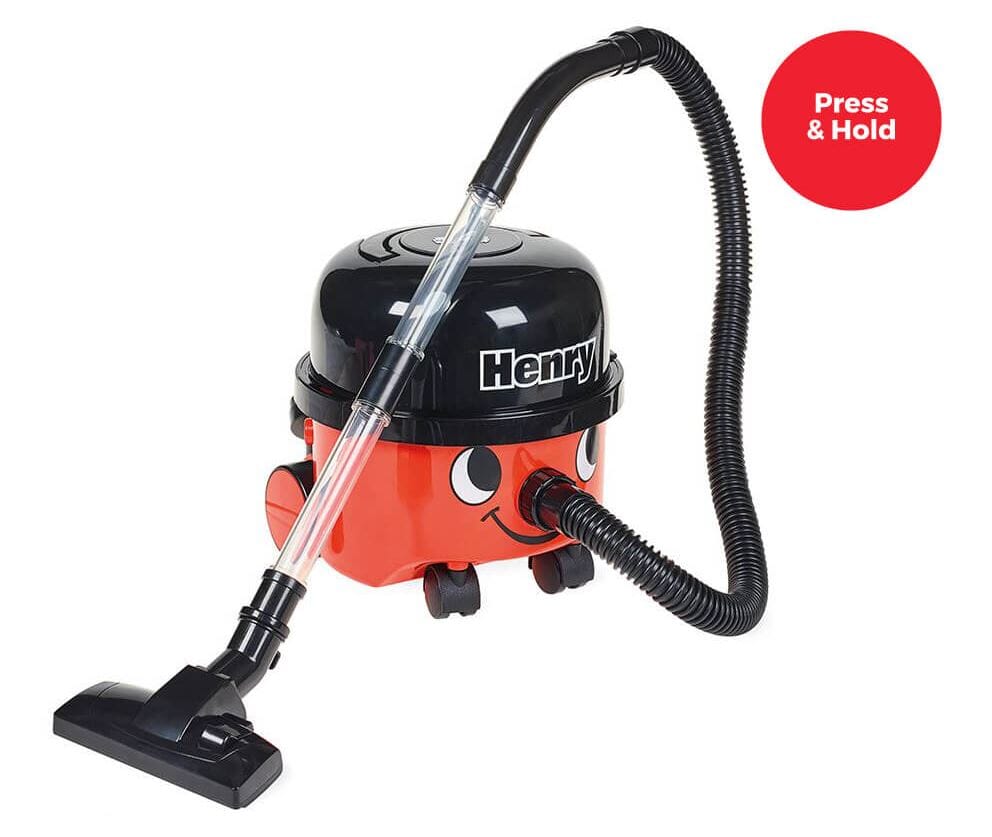 Henry the Hoover Switch Adapted Toy Toys Louise Kool & Galt for child care day care primary classrooms