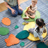 Jumbo Sensory Leaves - Set of 8 Furnishings Louise Kool & Galt for child care day care primary classrooms