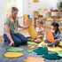 Jumbo Sensory Leaves - Set of 8 Furnishings Louise Kool & Galt for child care day care primary classrooms