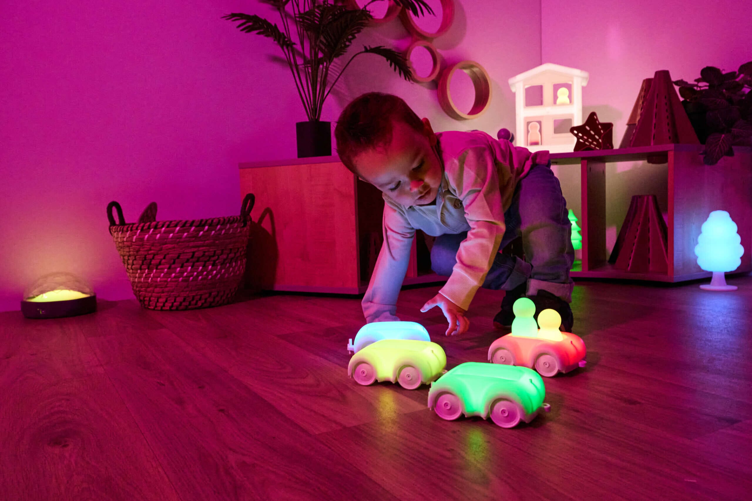Glow Wagons - Set of 4 - louisekool