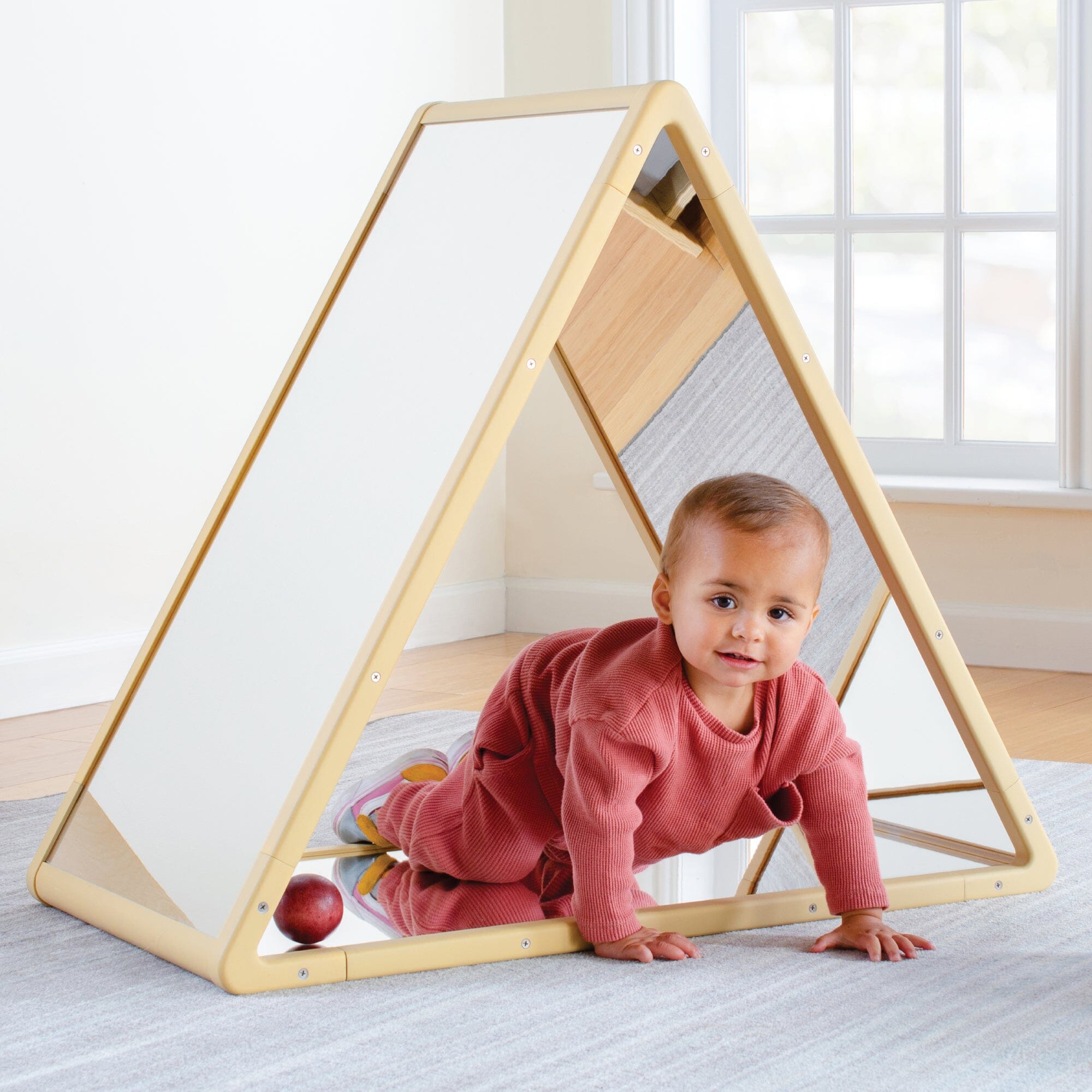 Mirror Triangle Furnishings Louise Kool & Galt for child care day care primary classrooms