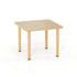 Modular Adjustable Table, Square (24" x 24") Furnishings Louise Kool & Galt for child care day care primary classrooms