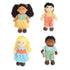 Multicultural Soft Dolls - Set of 4 - louisekool