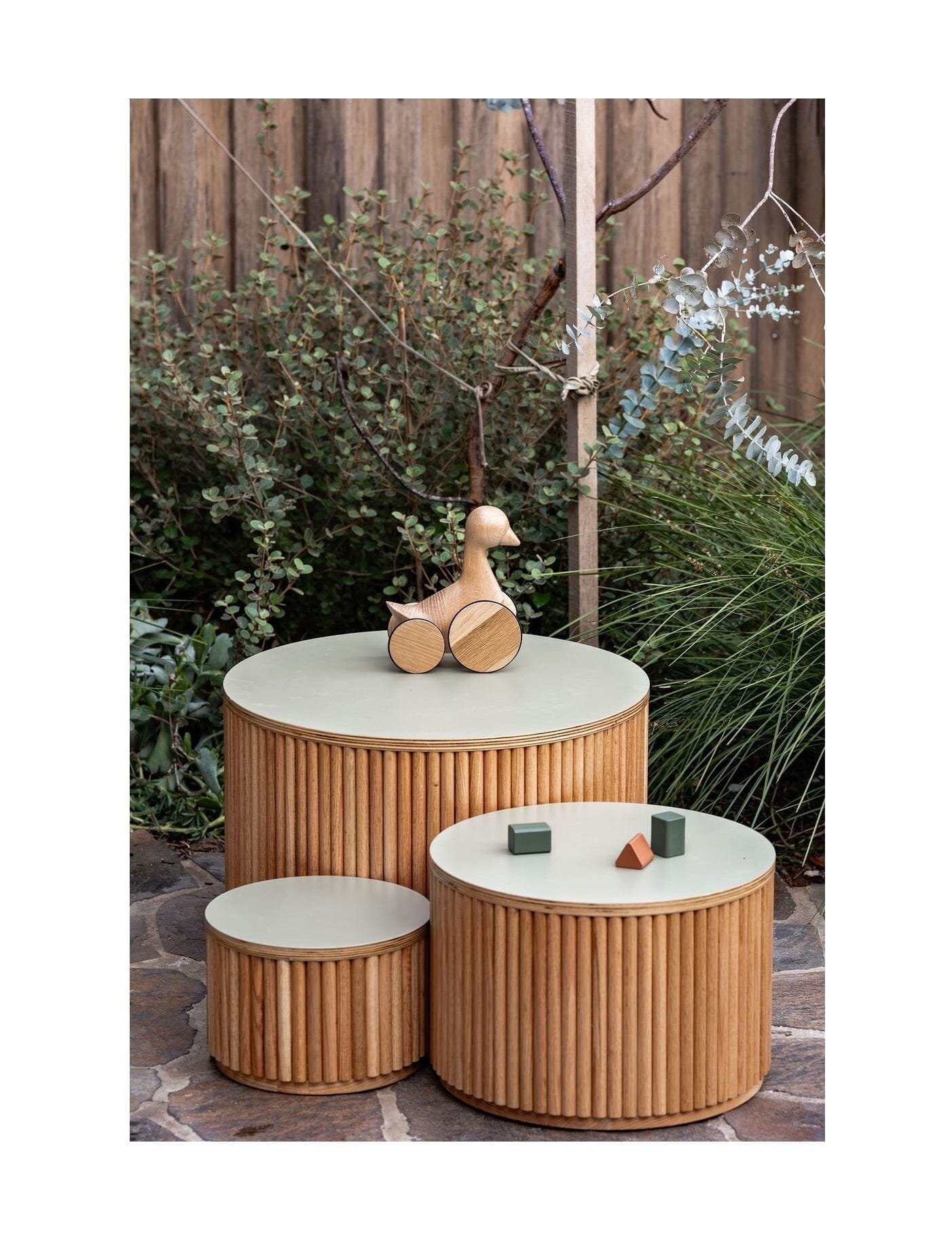 Nesting Fluted Table - louisekool