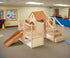 Nursery Gym 5 by Community Playthings Furnishings Community Playthings Tan for child care day care primary classrooms