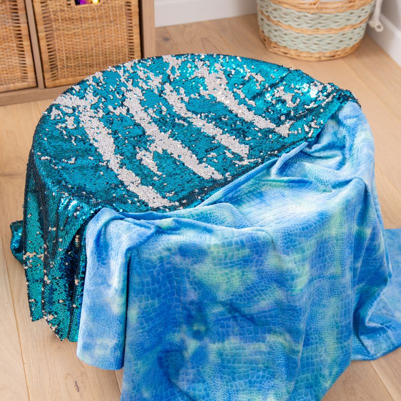 Ocean Shimmer Fabric - Set of 2 - louisekool