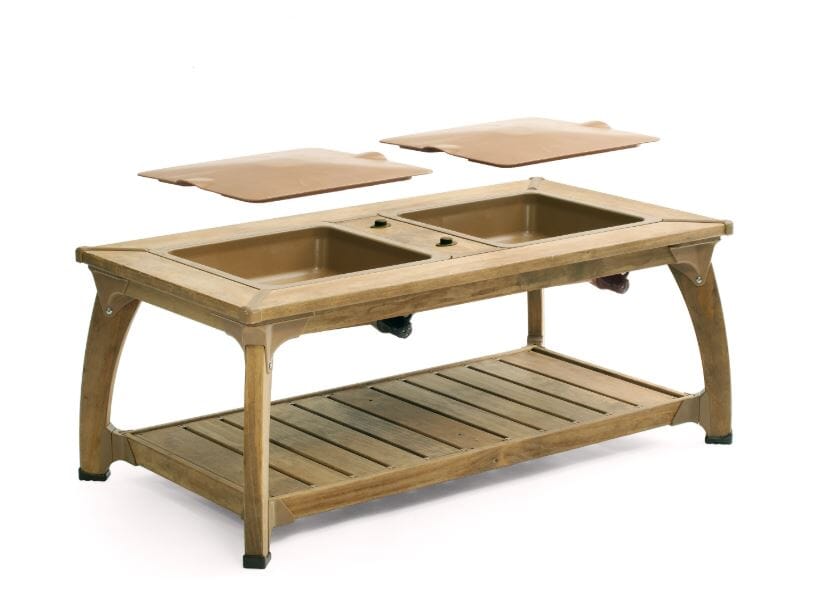 Outlast Double Water Table - Preschool 24" by Community Playthings Furnishings Outlast by Community Playthings Double Water Table Only for child care day care primary classrooms