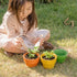 Plant Pots - Set of 3 Toys Louise Kool & Galt for child care day care primary classrooms