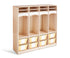 Preschool Cubby 4 Maple by Community Playthings - louisekool