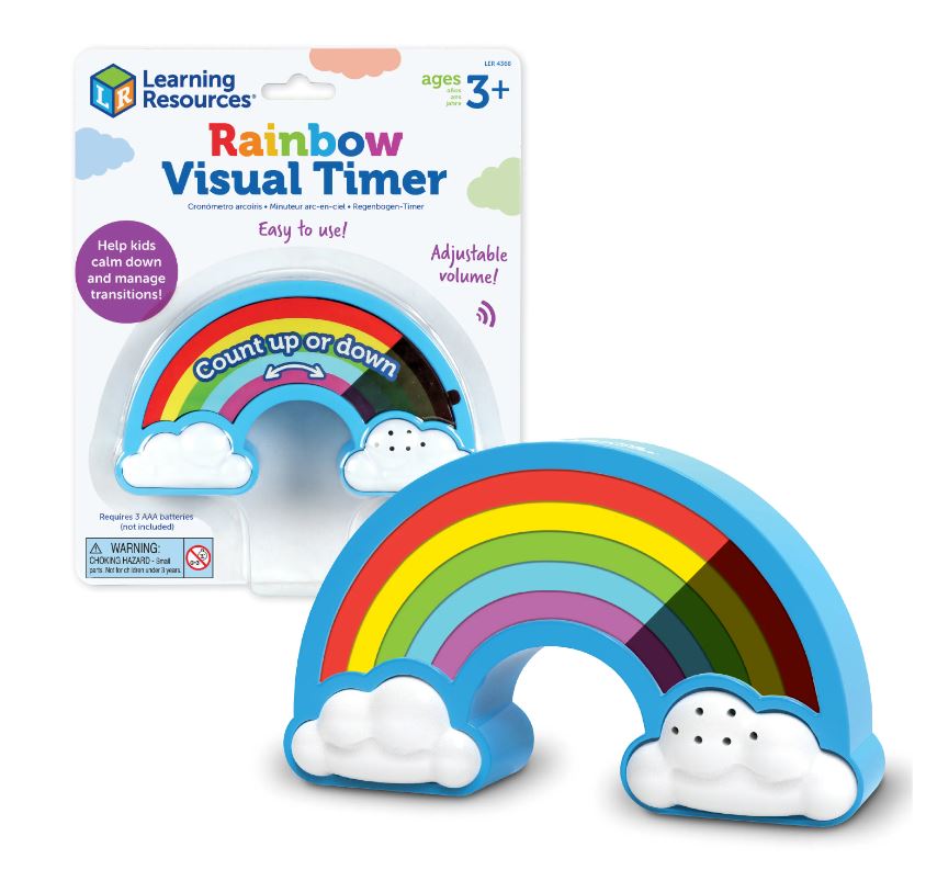 Rainbow Visual Timer - louisekool