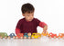 Rainbow Wooden Vehicles – Set of 12 - louisekool