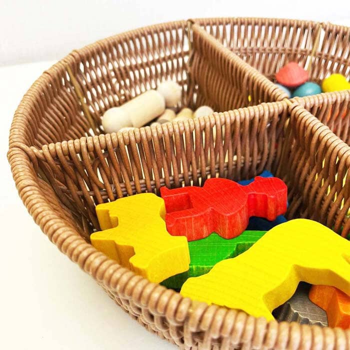 Round Rattan Sorting Tray canada – Louise Kool & Galt