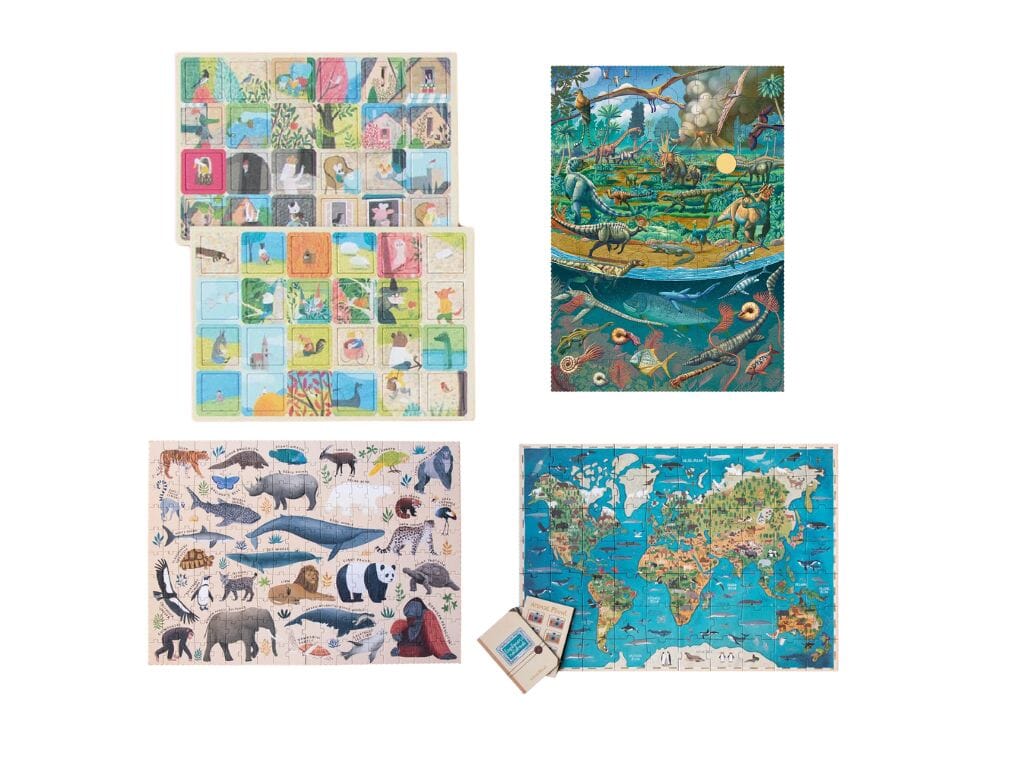 School Age Puzzle - Set of 4 - louisekool