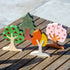 Seasonal Gem Trees – Set of 4 - louisekool