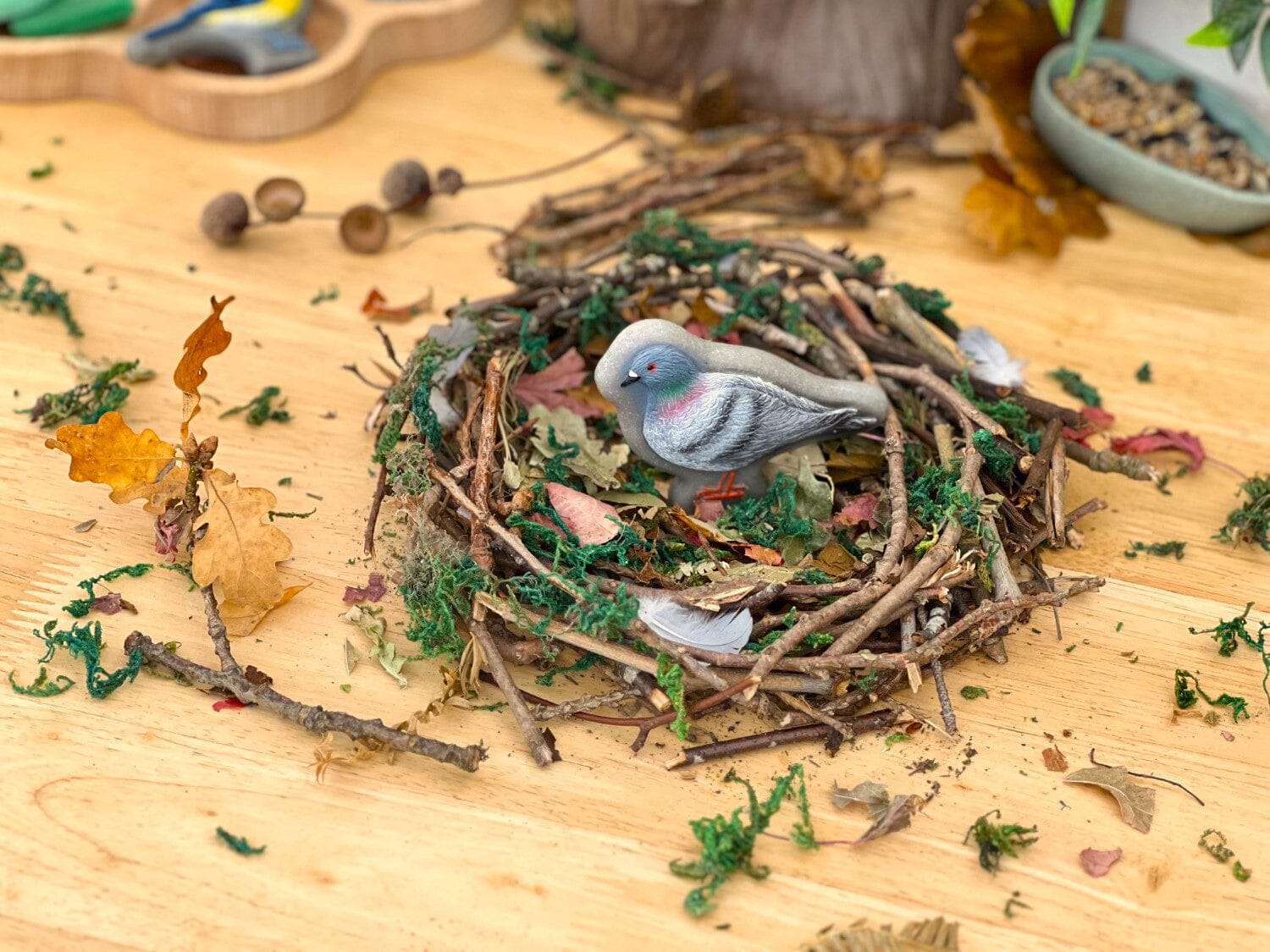 Sensory Play Stones Birds - Set of 8 - louisekool