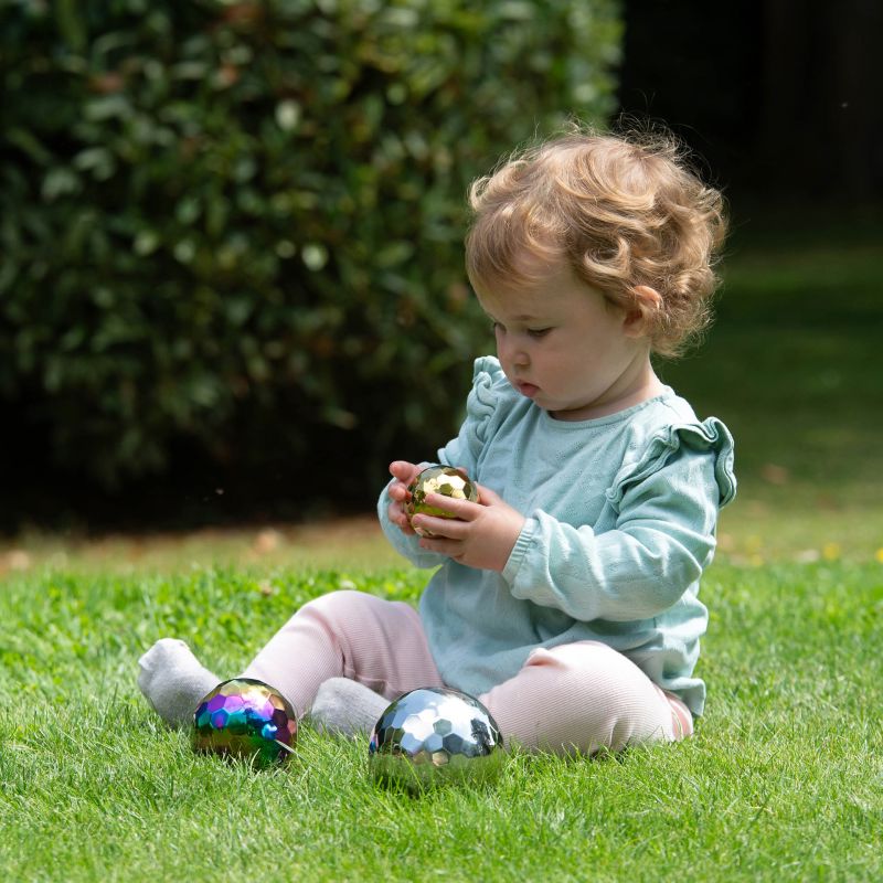 Sensory Steel Mosaic Mystery Balls - louisekool