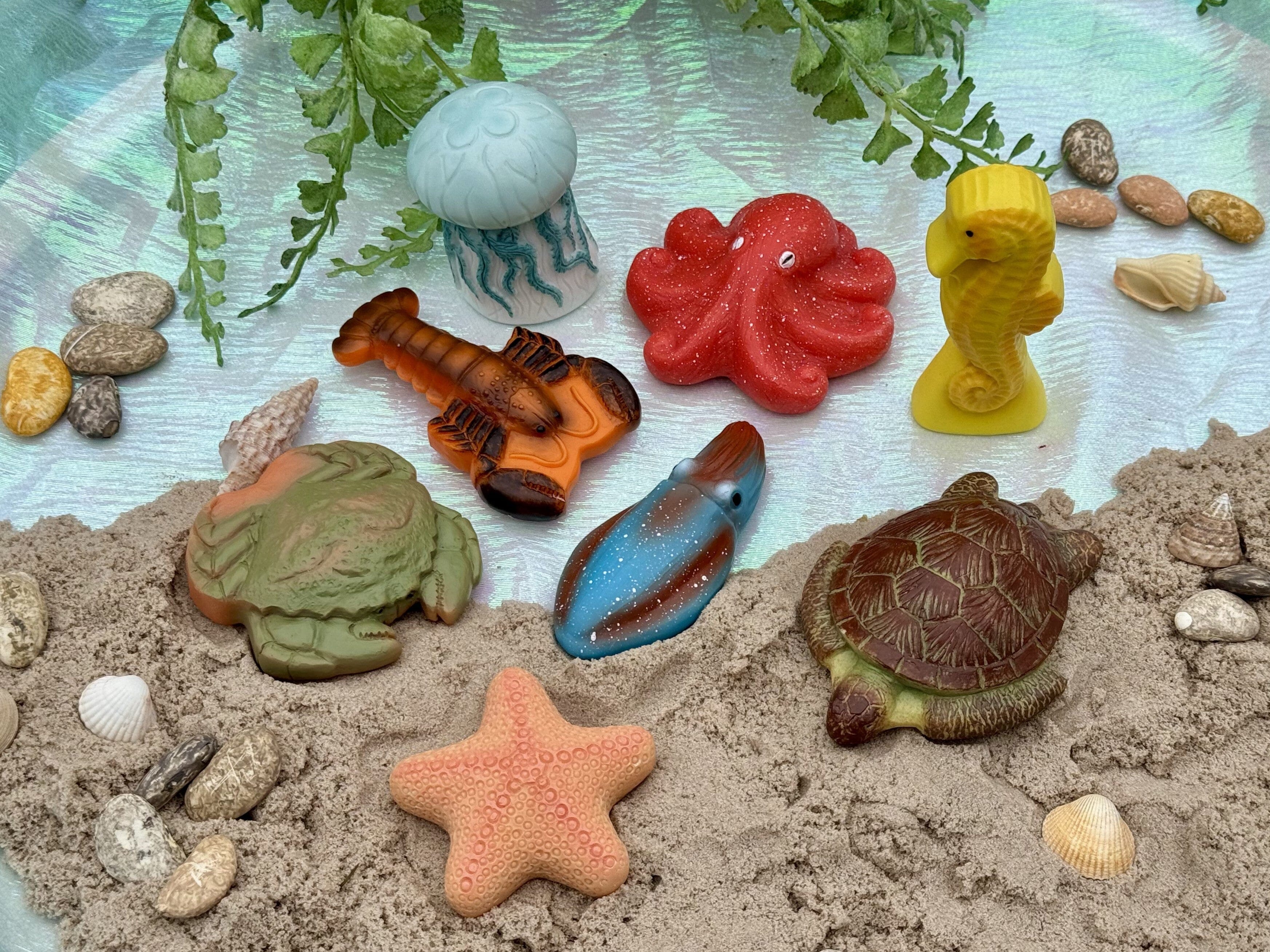 Sensory Stones - Ocean Life - louisekool