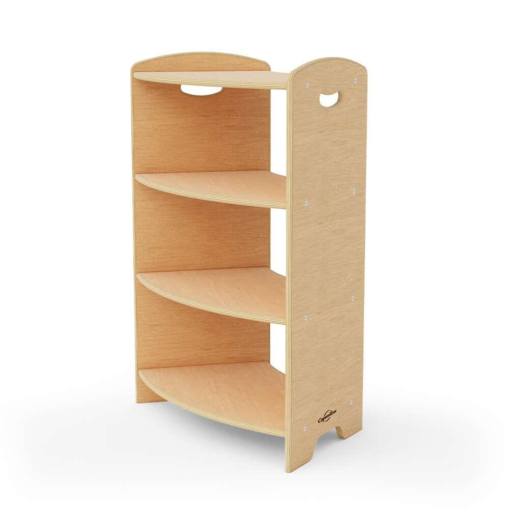 Seoras 45 Degree Curved Corner Shelf - Level 1, 2, 3 - louisekool